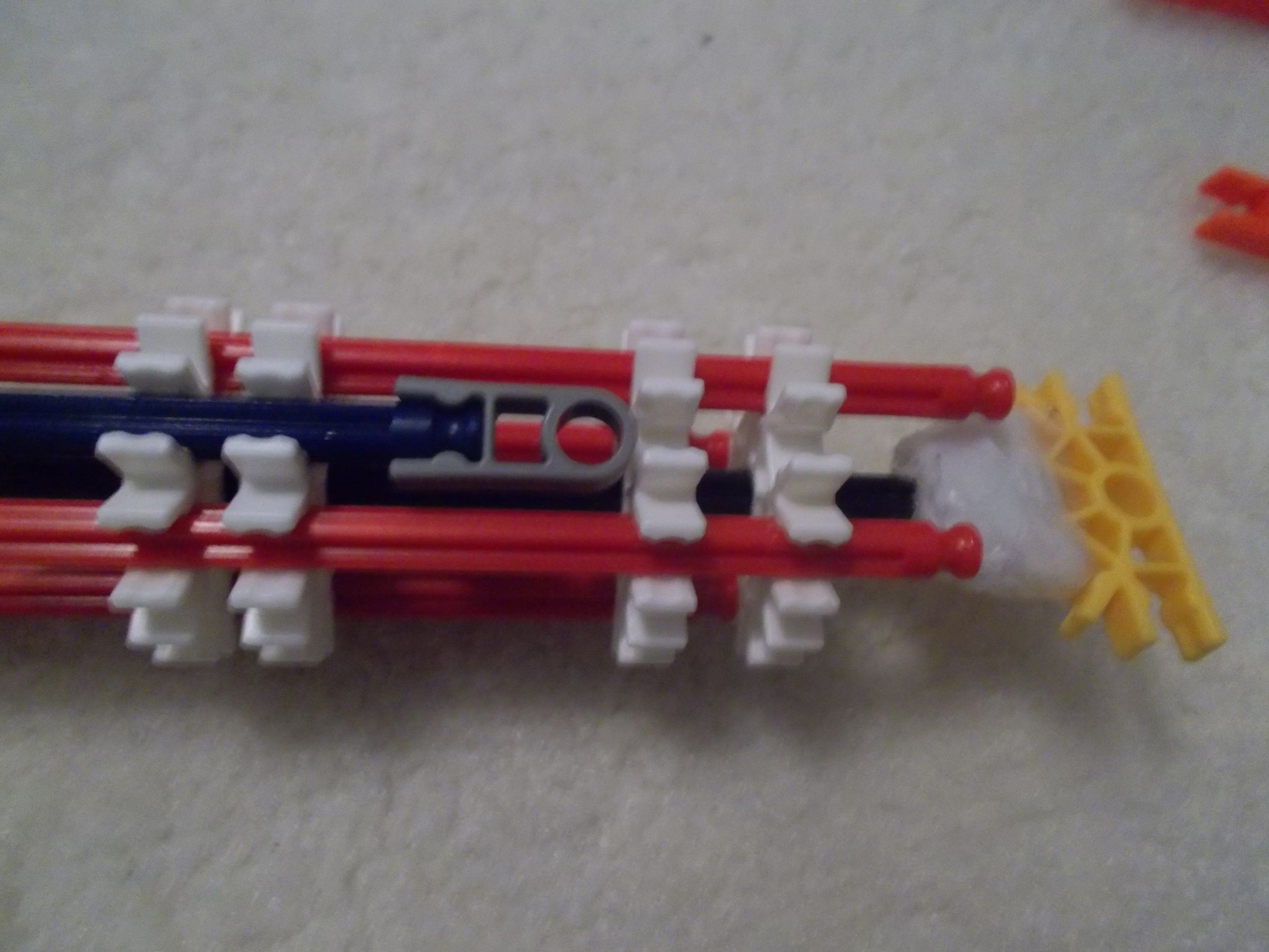 K'NEX Rubber Band Ball Launcher 5 Steps Instructables