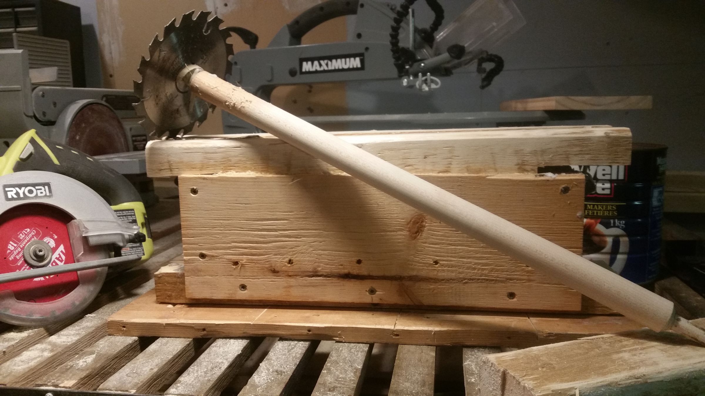 Fire Log Press and "The Paper Macerator of Doom"