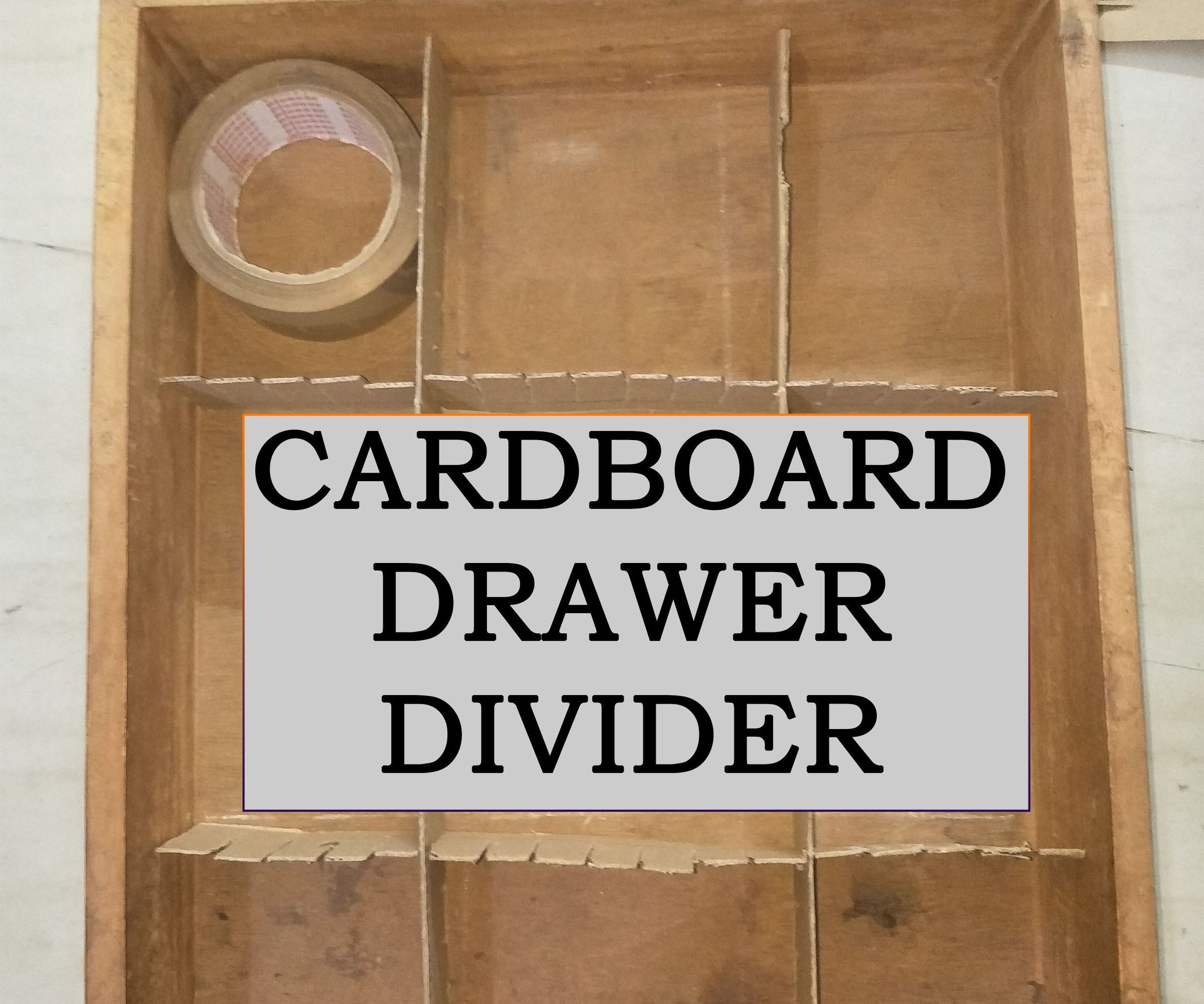 Adjustable Closet Drawer Divider
