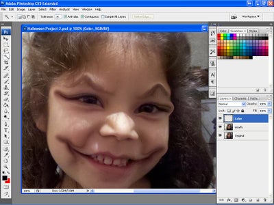 Add the Color to the Face