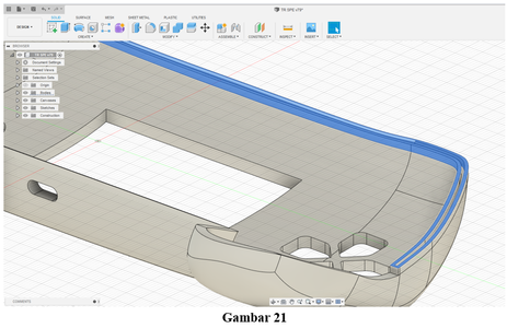 Extrude Penyangga Casing