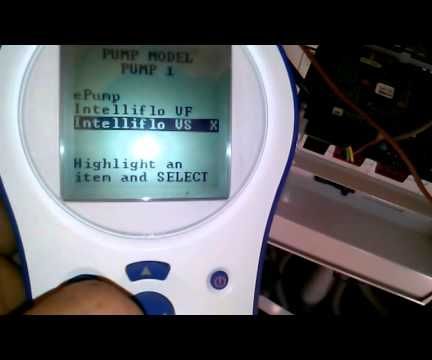Intelliflo VS Pump to Aqualink Jandy Control Panel 