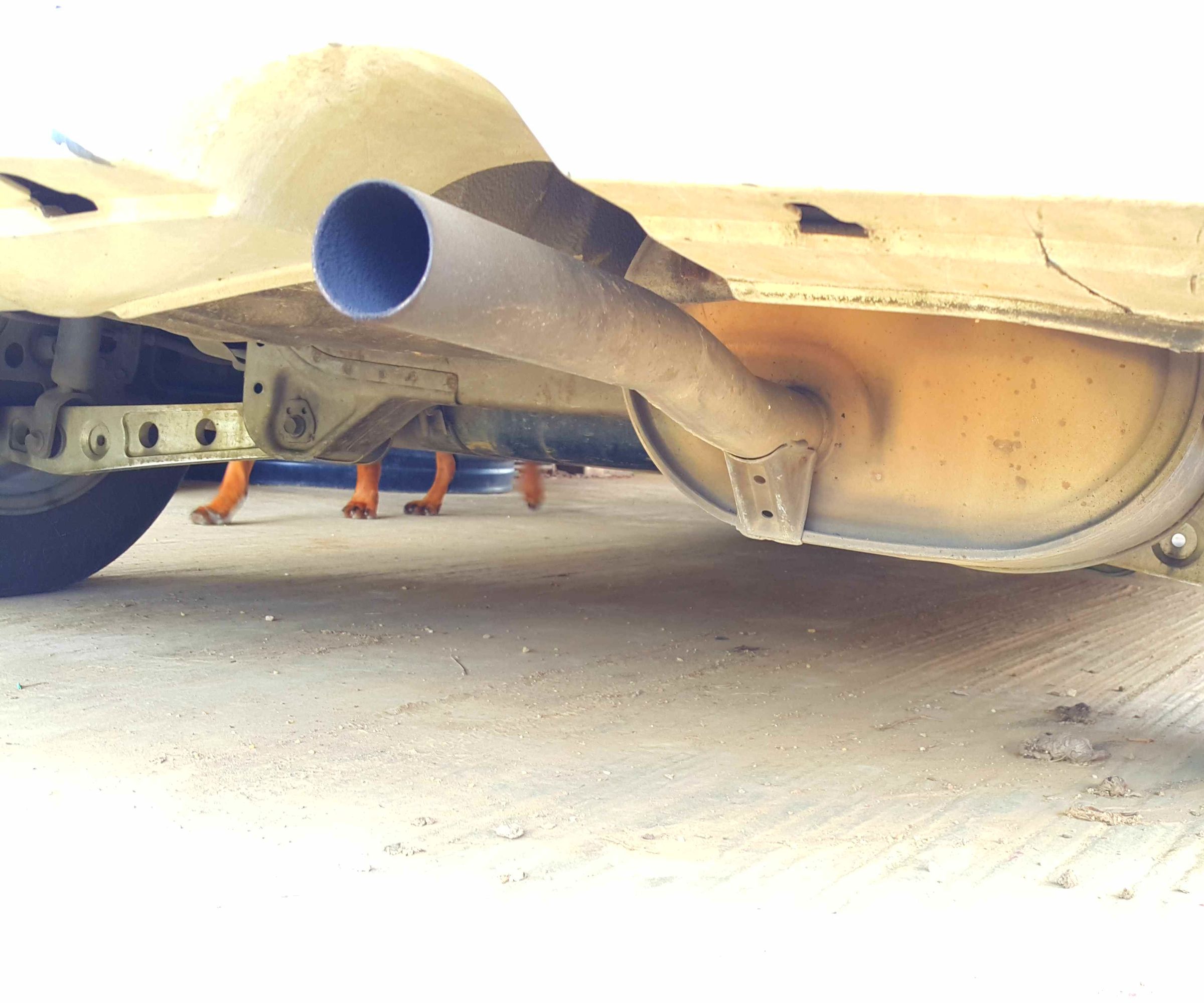 Investigating My Noisy Tailpipe! 