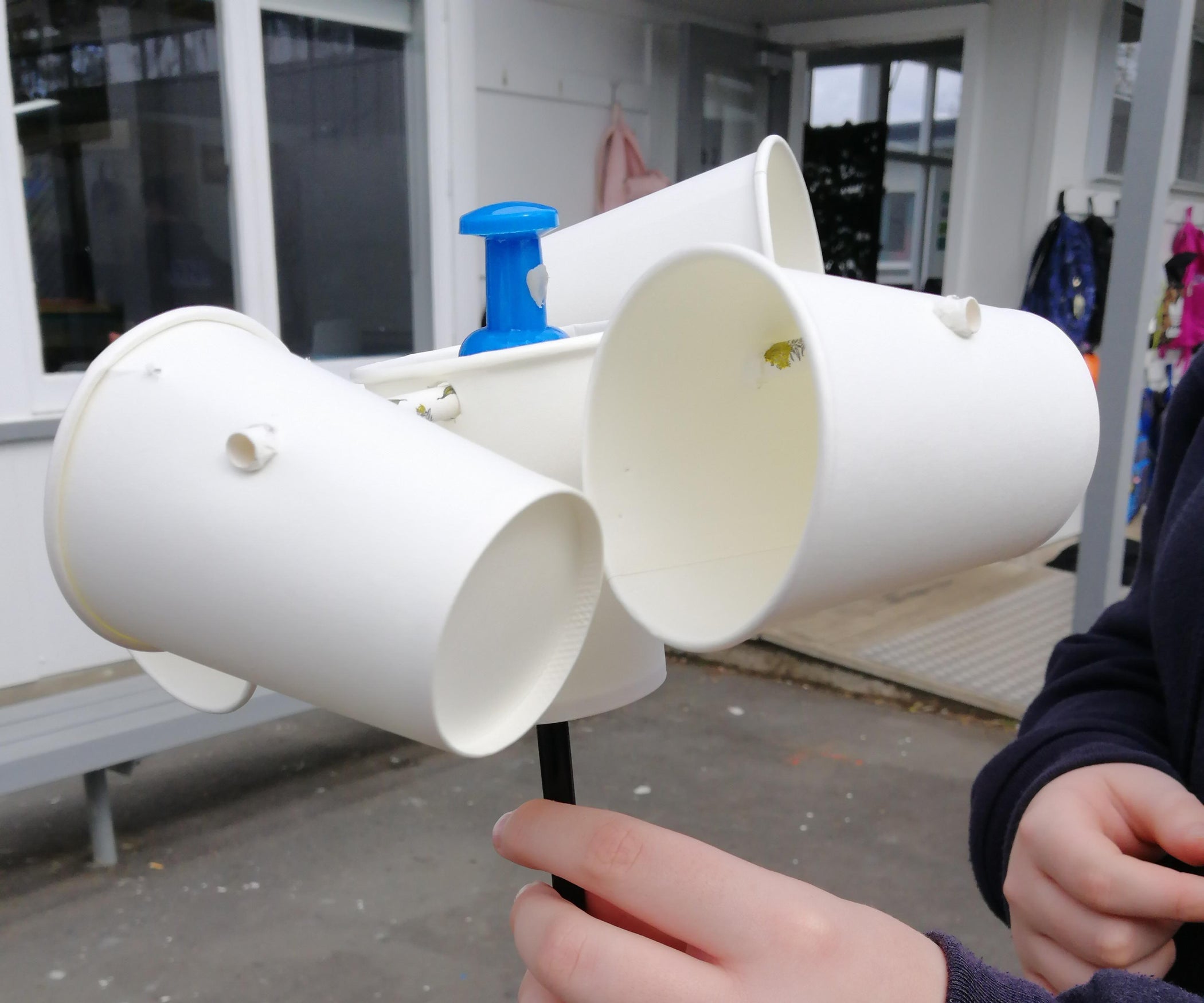 How to Make an Anemometer by Riyana, Mackenzie, Olivia & Pranvi 6 Steps Instructables