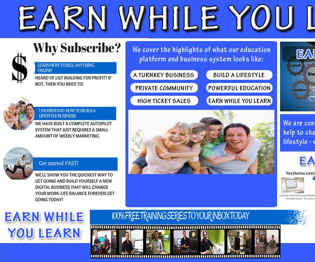 Earn As You Learn