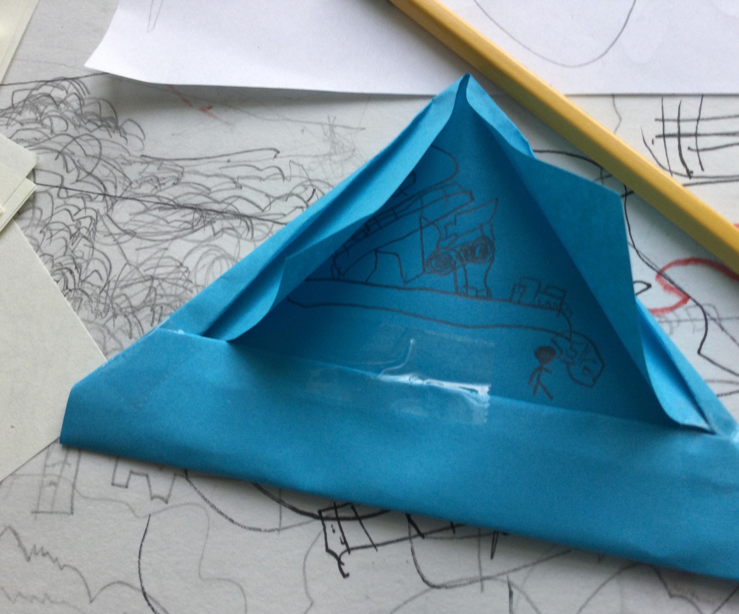 How to Make an Origami Tent 