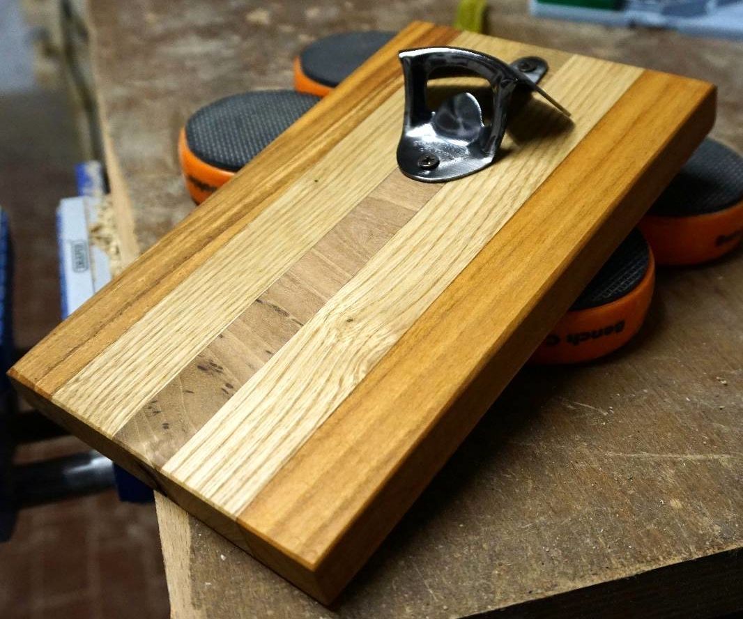 Wall Mounted Bottle Opener
