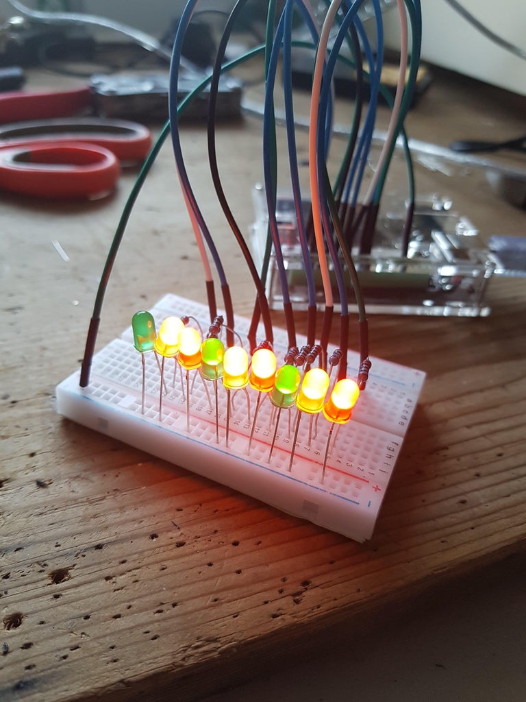 Arduino LED Chaser ( With 5 Effects ) : 4 Steps (with Pictures ...