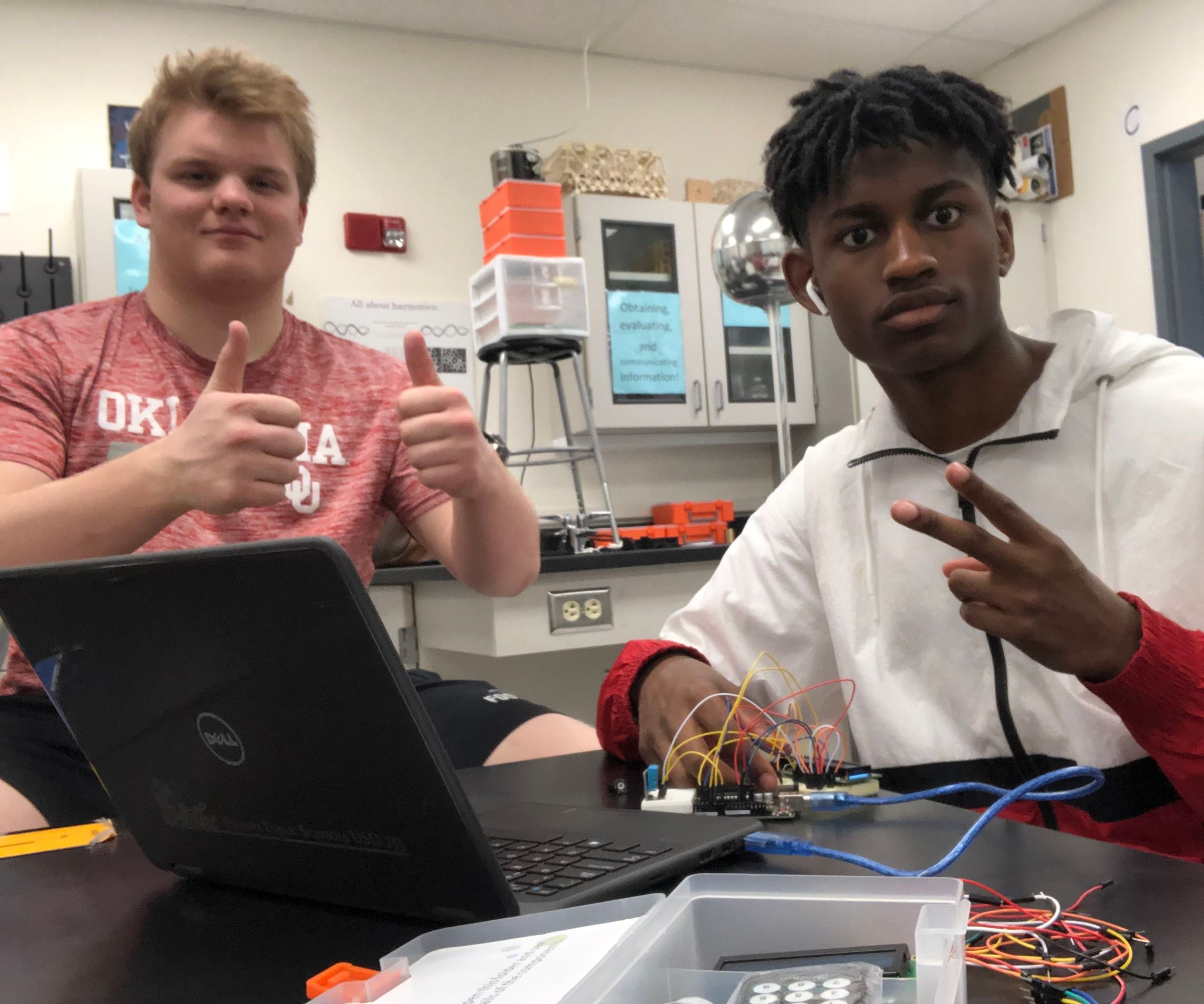 Cubesat W/ Temp and Humidity Sensors 