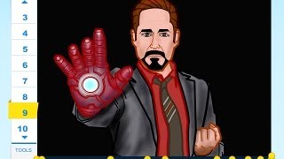 How to Draw Robert Downey (Iron Man 3)