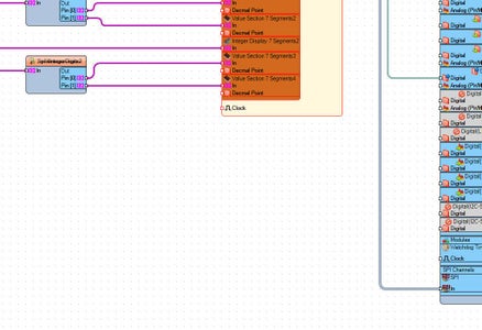 In Visuino Connect Components