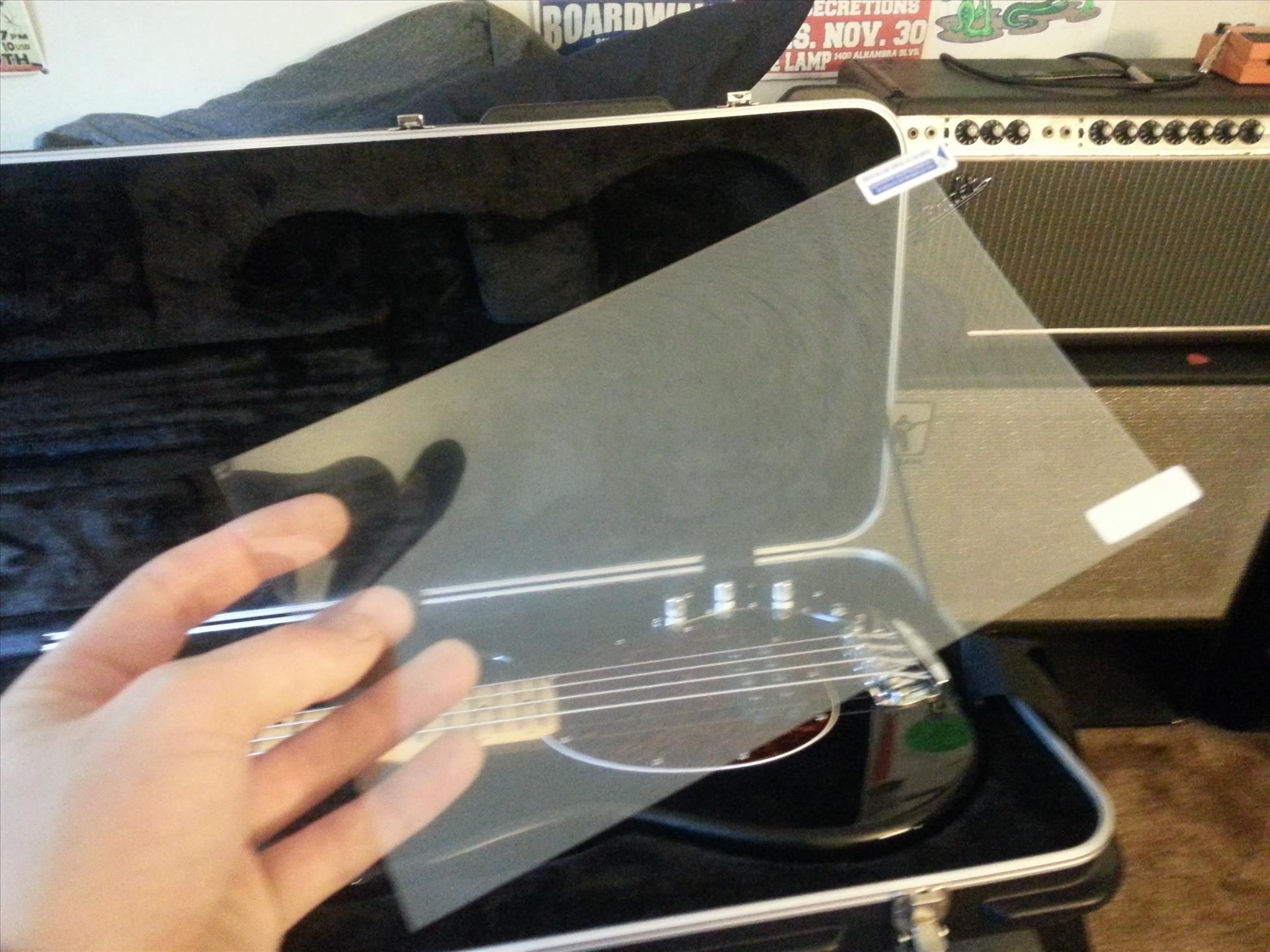 Invisible Guitar Scratch Pad (Buckle Rash Protector) 6 Steps