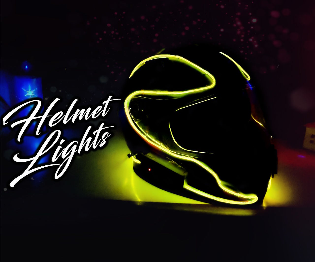 How to Install EL WIRE on Your Motorcycle Helmet 6 Steps Instructables