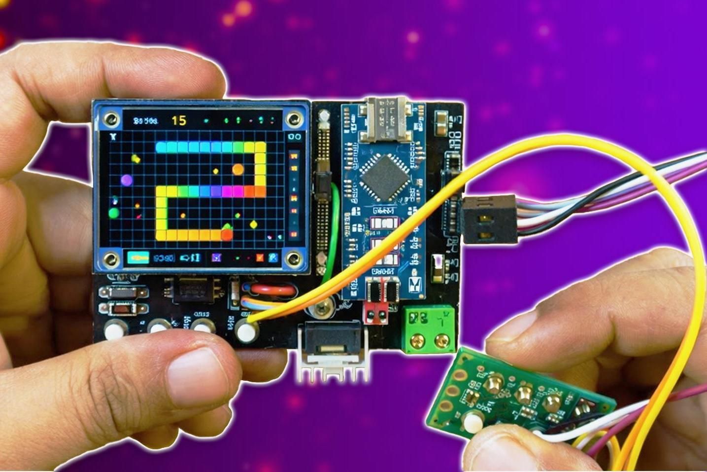 DIY Games Console Making at Home Using Arduino