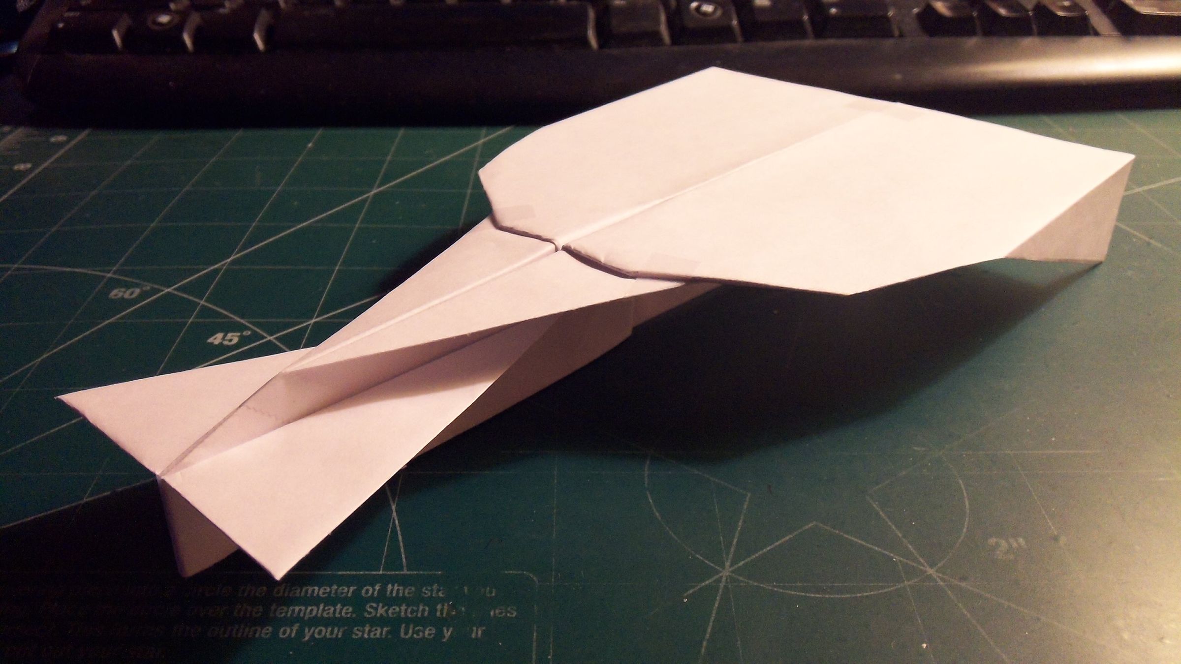 How to Make the ThunderVulcan Paper Airplane