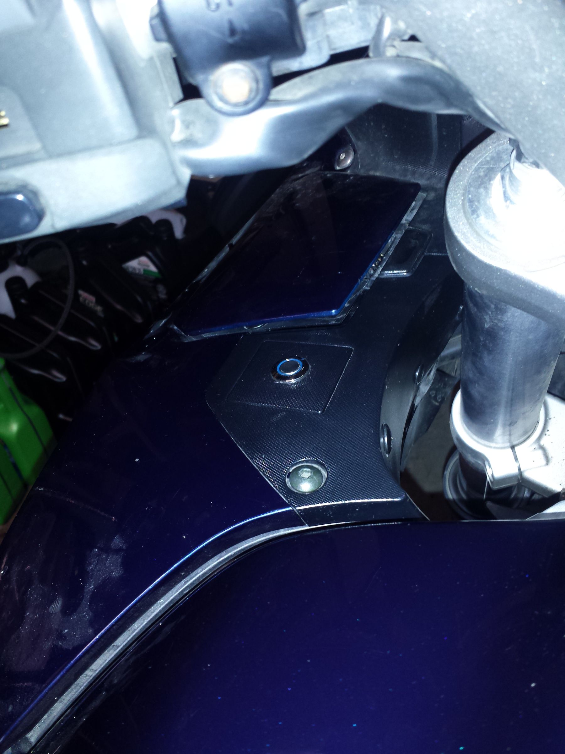 FJR1300 Integrated Genie GM3TBX Garage Door Opener 6 Steps