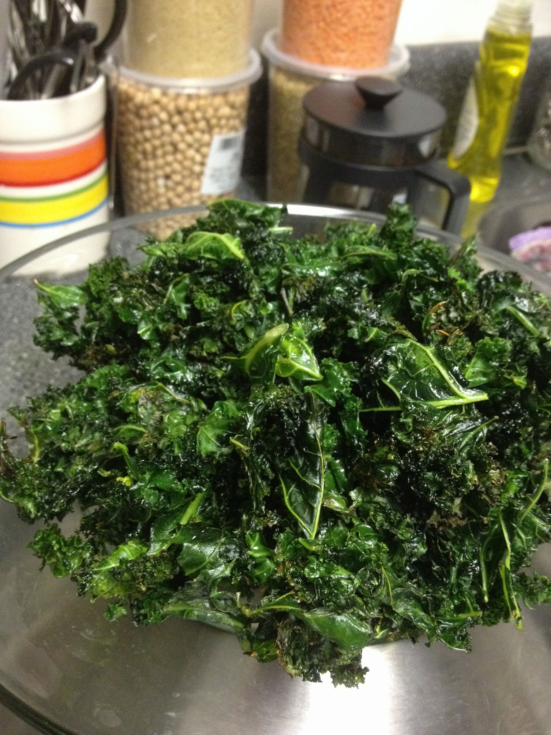 Krispy Kale Chips!