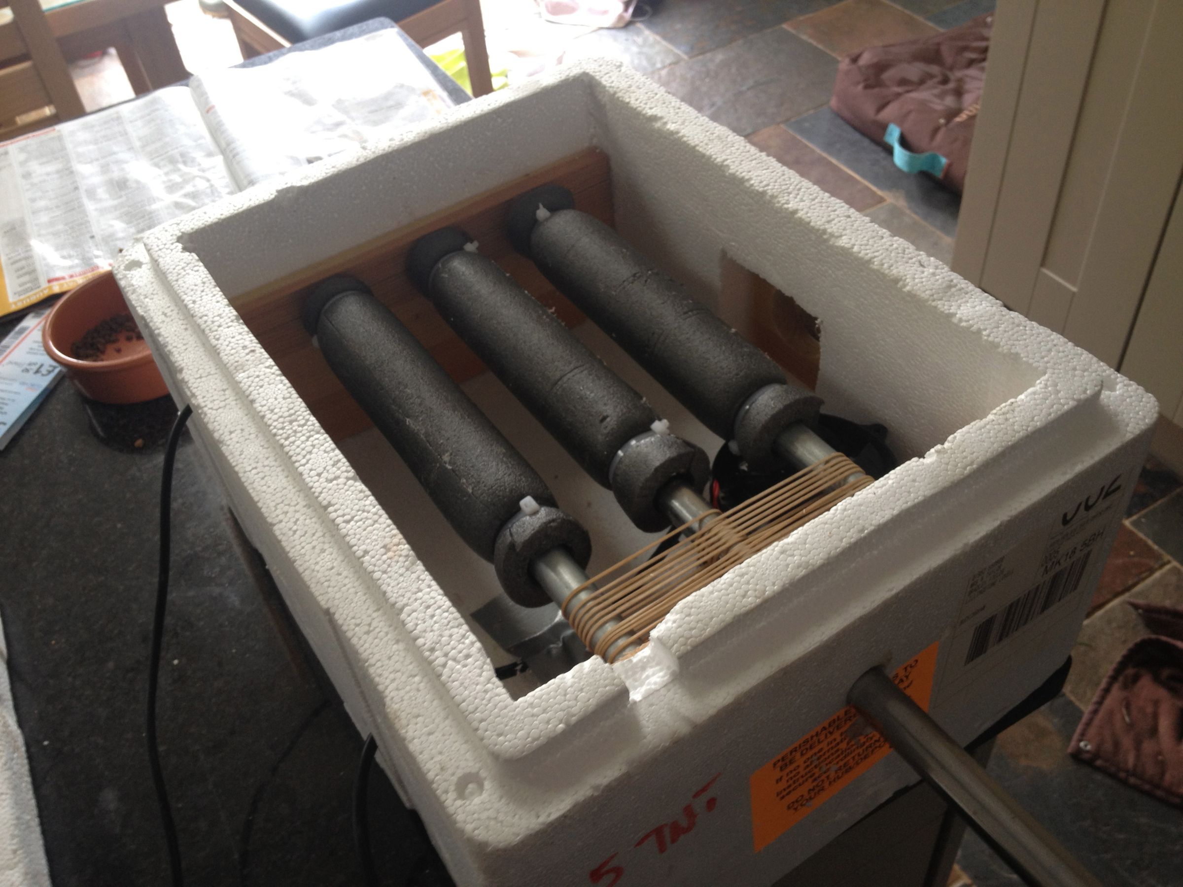 Small incubator with temperature controller