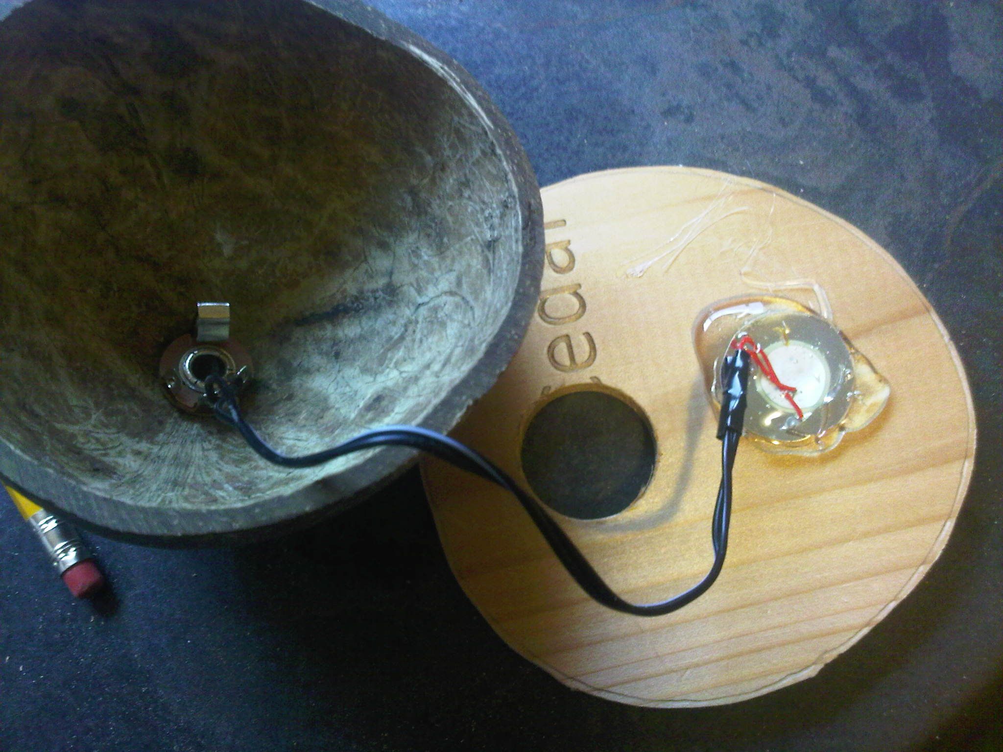 Electric Coconut Thumb Piano 5 Steps (with Pictures) Instructables