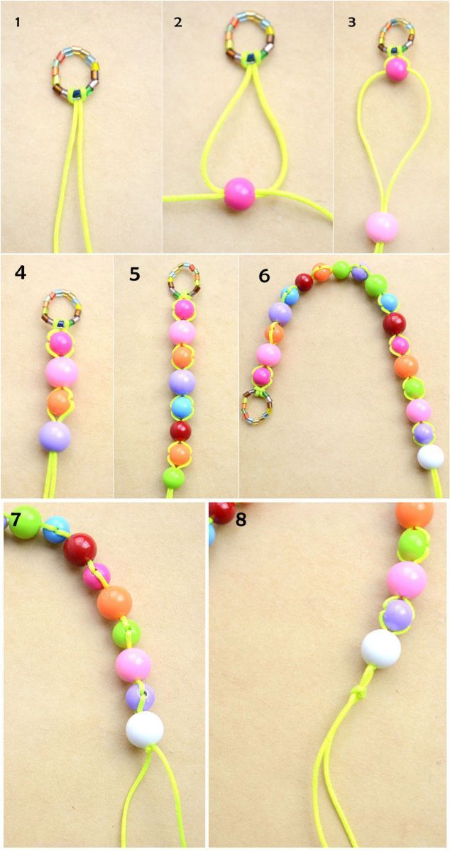How to Make Cord Bracelets With Beads- Bead Jewelry for Beginners