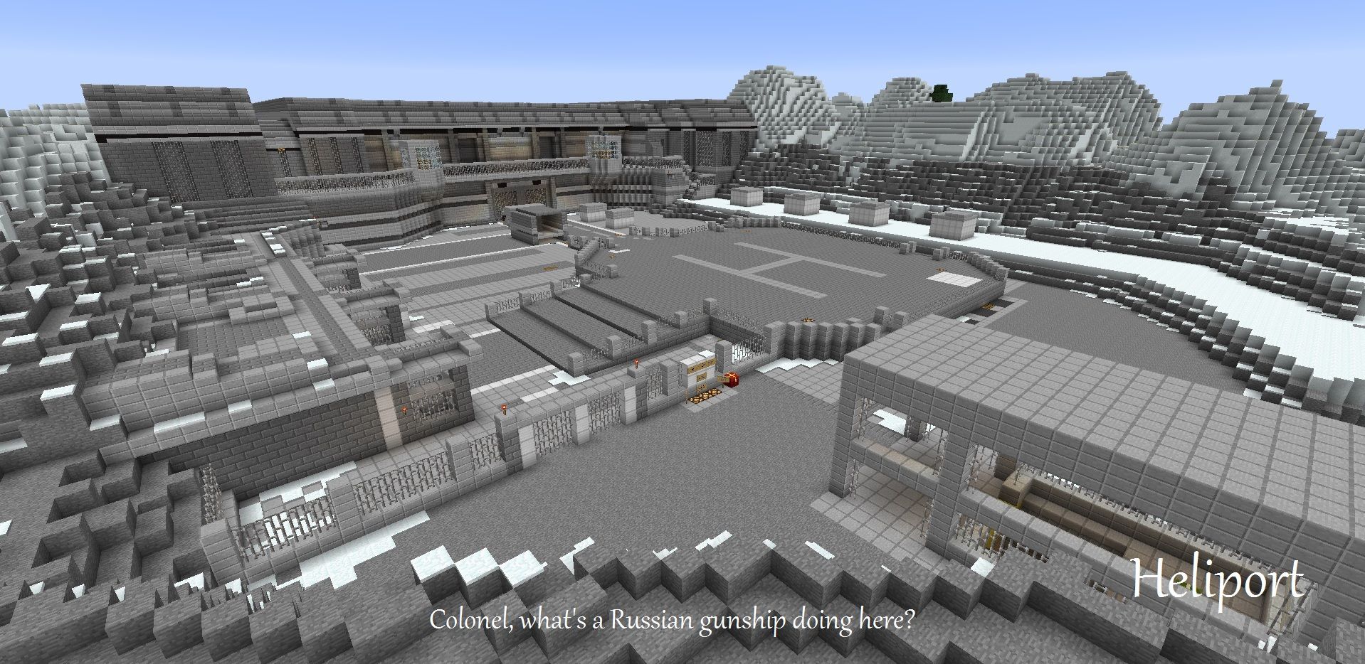 [ Metal Gear Solid ] MGS Shadow Moses: Metal Gear Solid Re-imagined in Vanilla Minecraft