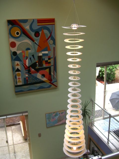 Ikea Mobile With 12 Volt Cable Lights