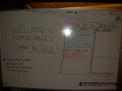 The Show and And Tell!