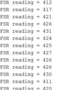 Place the Force-Sensitive Resistor