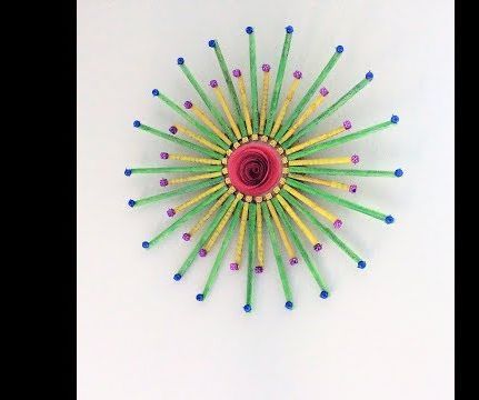 DIY Newspaper Wall Decor