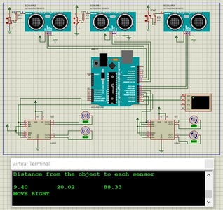 Obstacle Avoidance Robot Using Ultrasonic Sensor (Proteus) : 12 Steps ...
