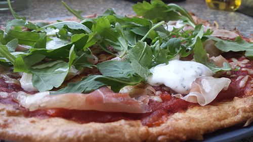 Gluten Free Pizza With a Cauliflower Crust