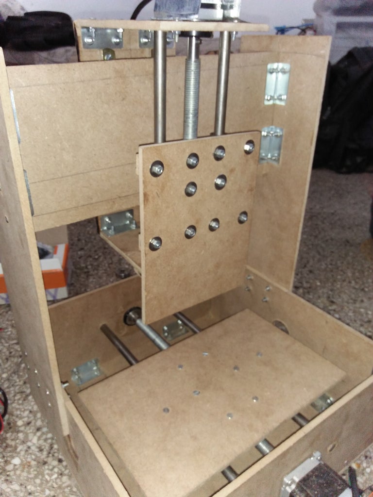 ​Final Structure of CNC Machine