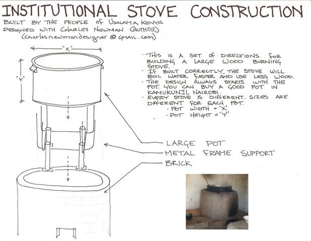 How to Build a Clean-burning Institutional Cookstove