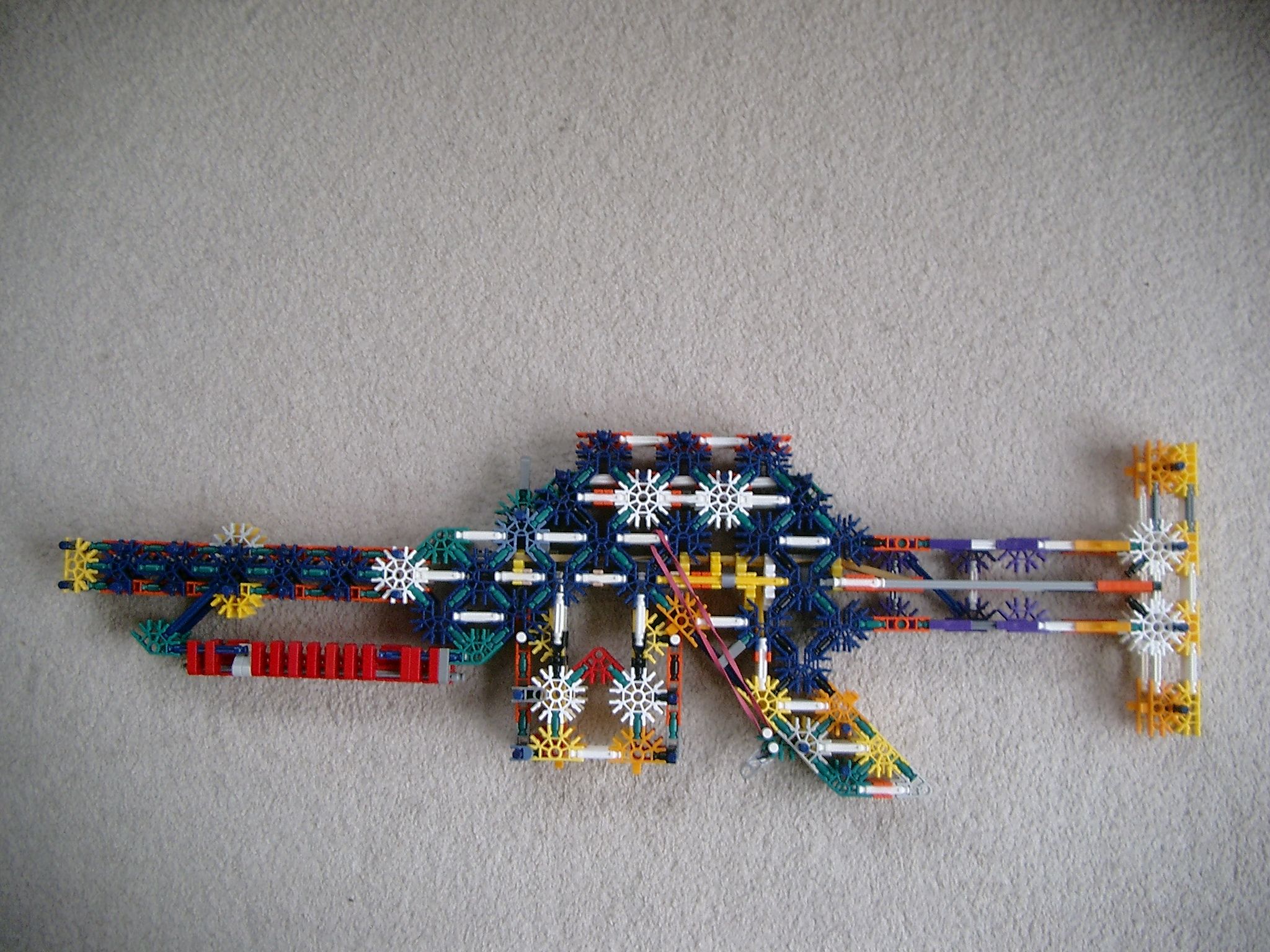 The Storm 220 V1.7 Knex Bolt Action Rifle.