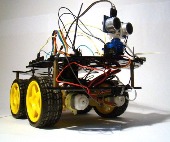 Ultrasonic Car + Arduino