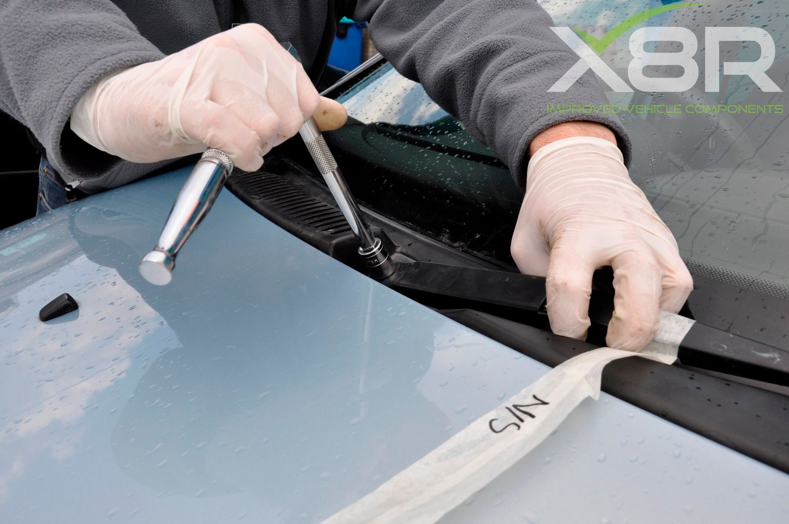 Fiat Punto Upgrade Front Wiper Motor Linkage Repair Replacement Push