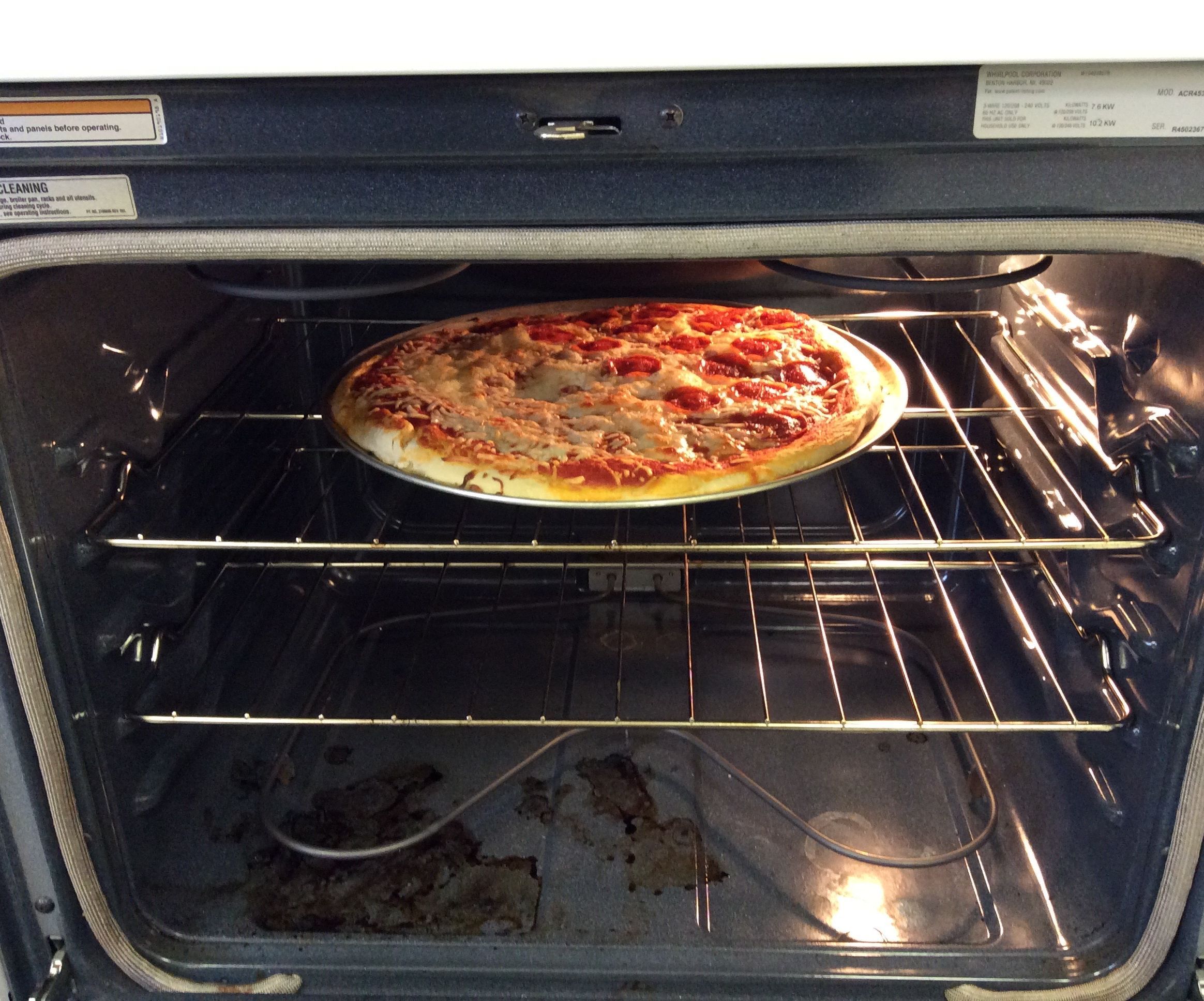 Tasty Half N Half Pizza