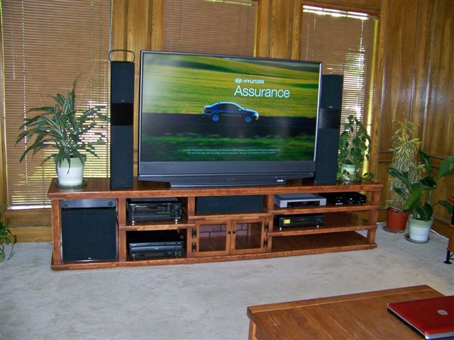 Big Screen Entertainment Center