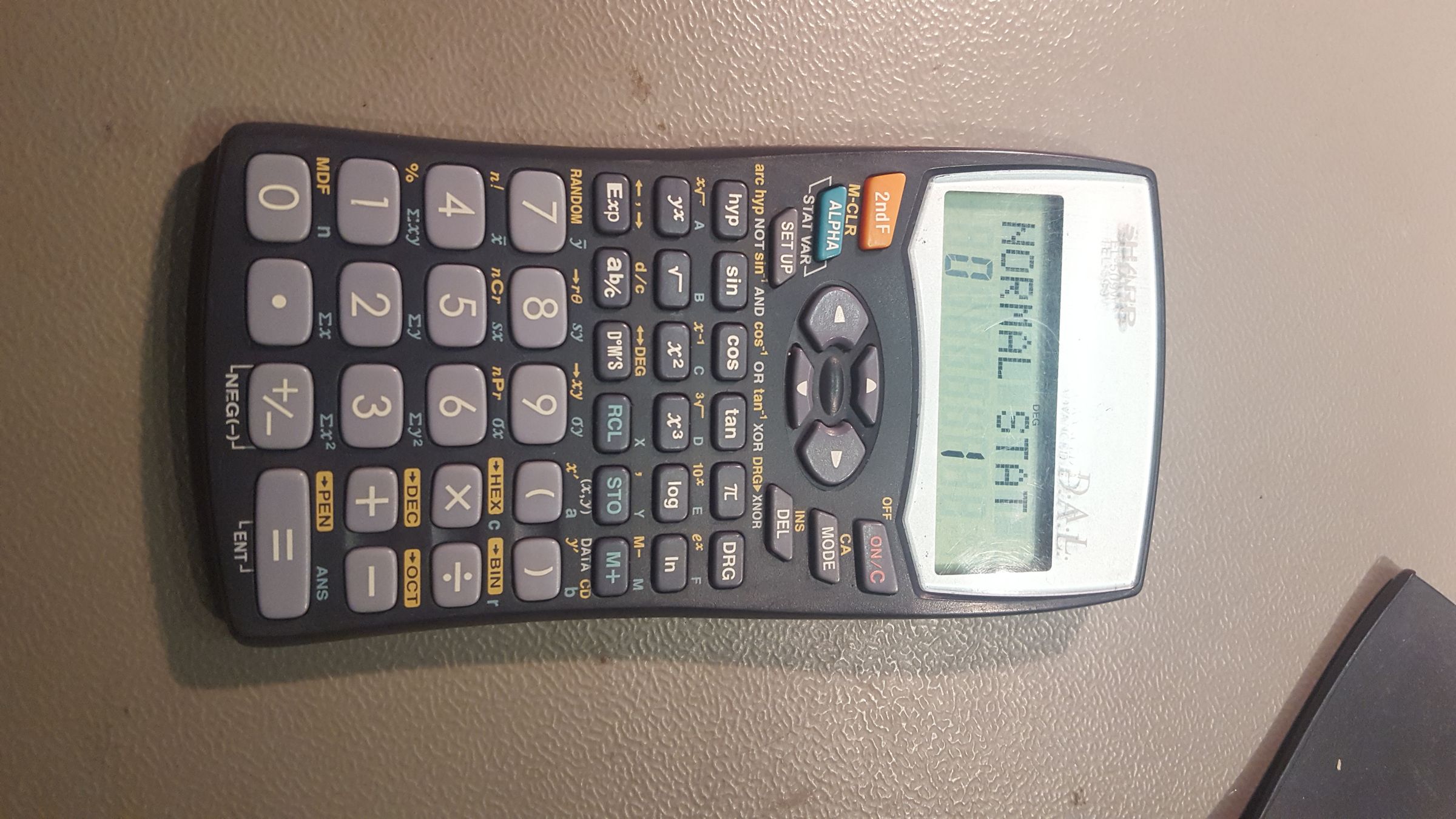 Sharp Calculator Hack 6 Steps (with Pictures) Instructables