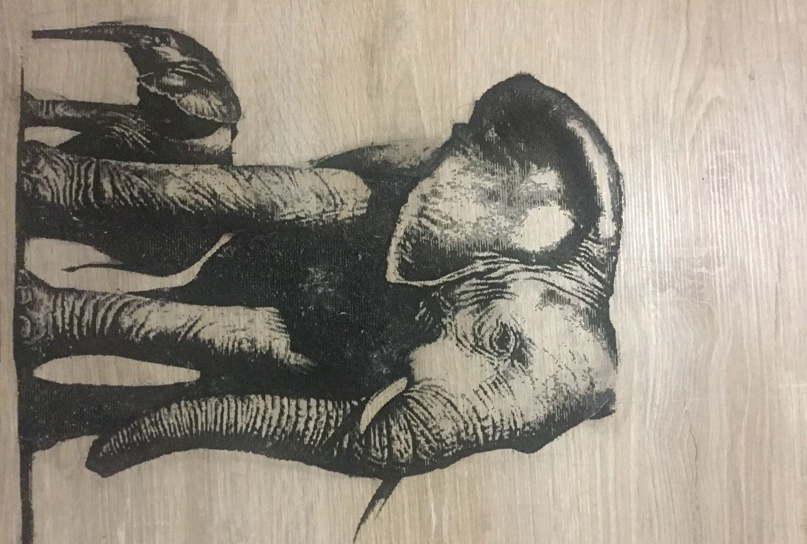 Photo VCarving on Melamine