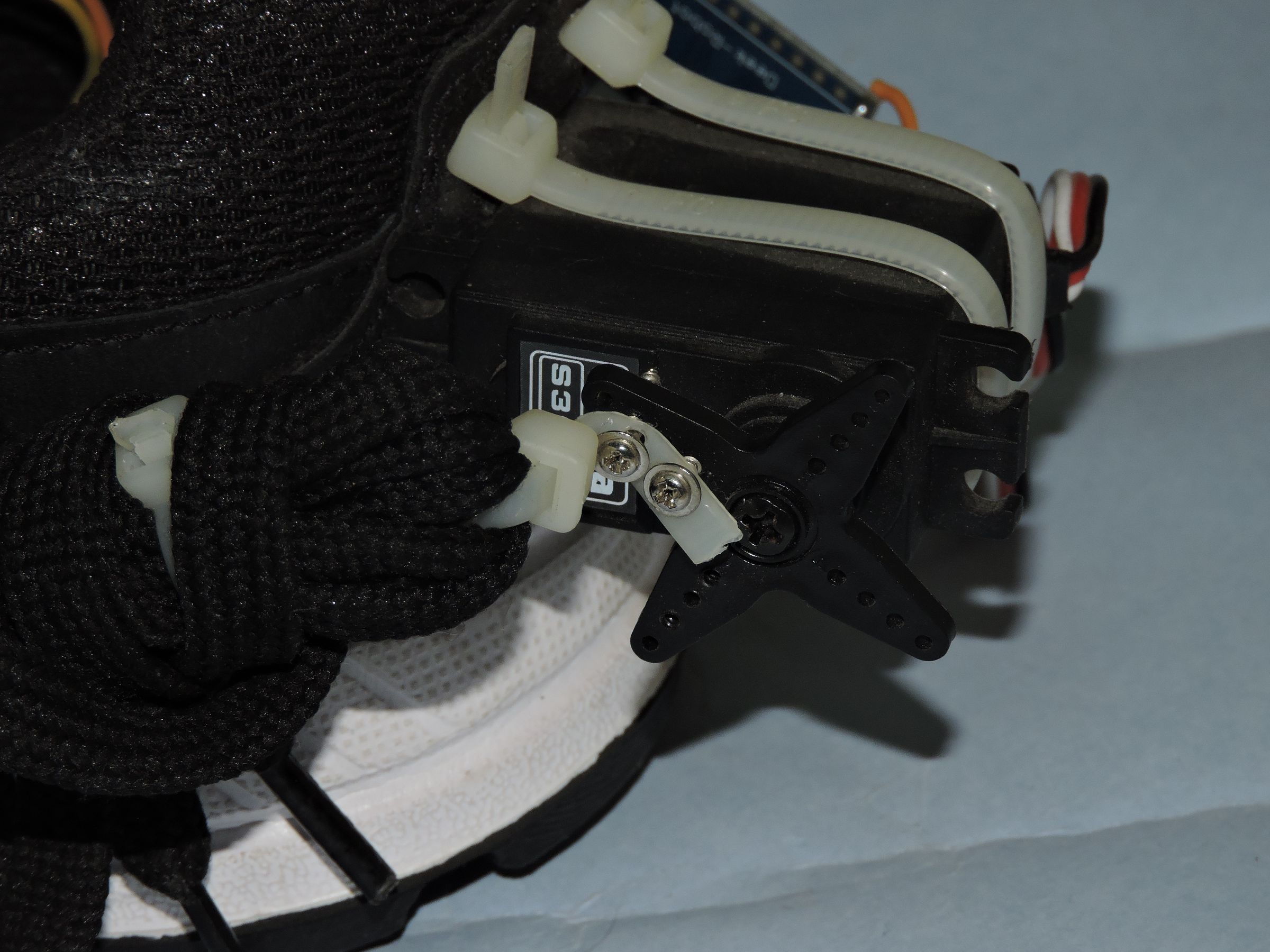 automatic lacing shoes