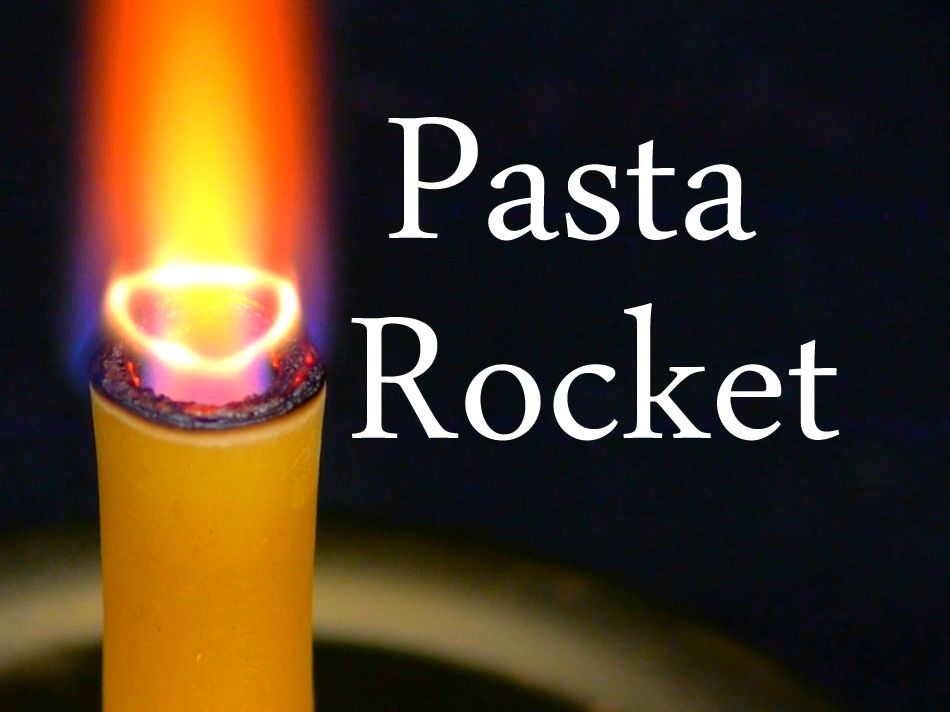 Make a Hybrid Rocket Engine With Pasta, Hydrogen Peroxide, and Yeast