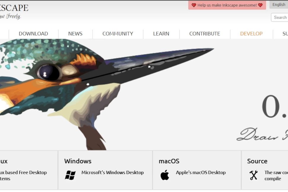 Inkscape Software and EggBot Extension