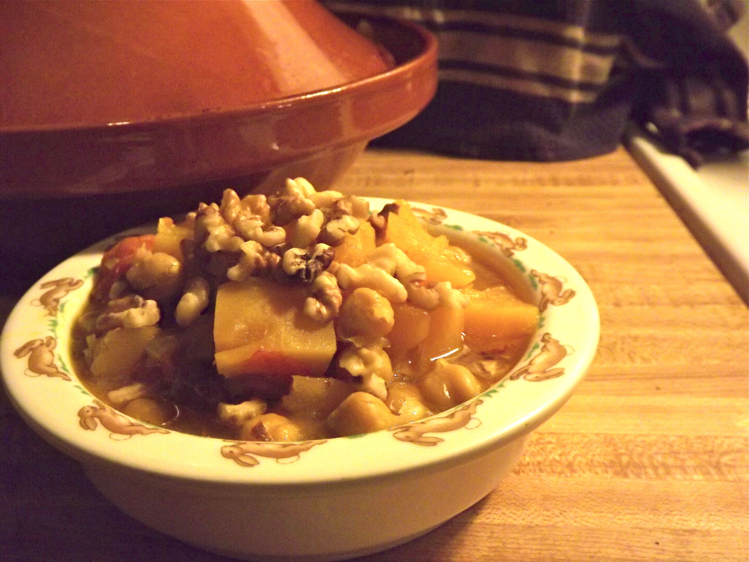 Baked Chicken and Butternut Squash Tagine 4 Steps (with Pictures