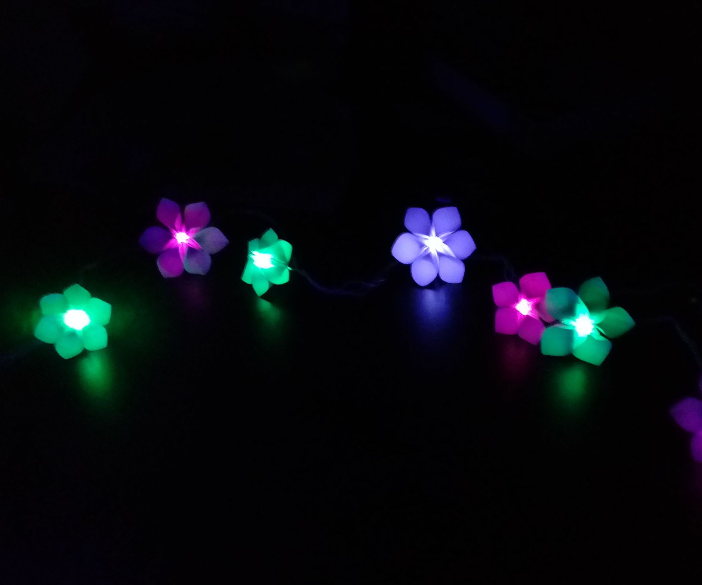 Glowing Flower Series