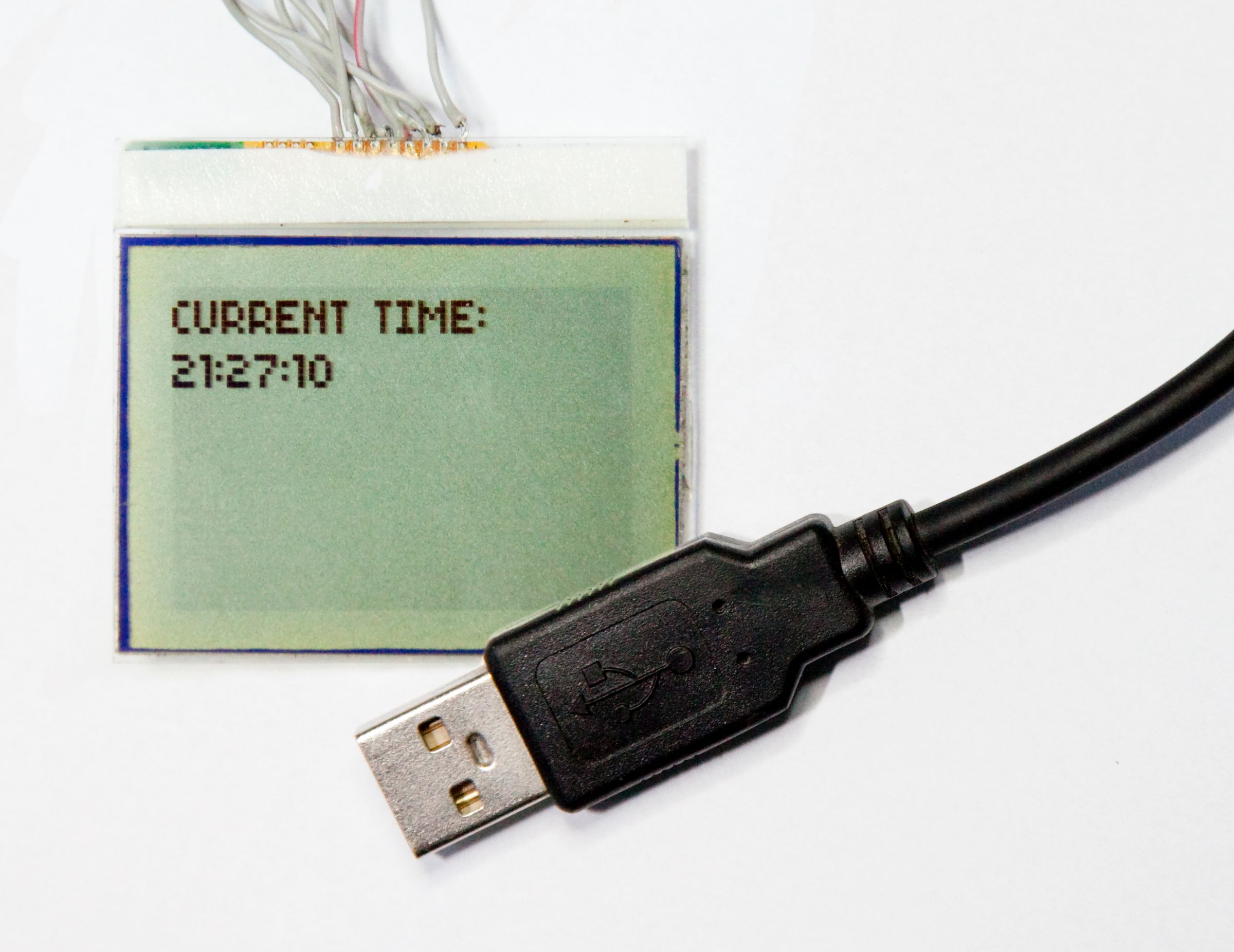 Connecting Nokia 3310 LCD to USB Using AVR
