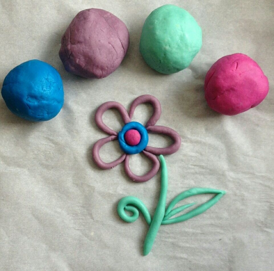 Crayon Playdough