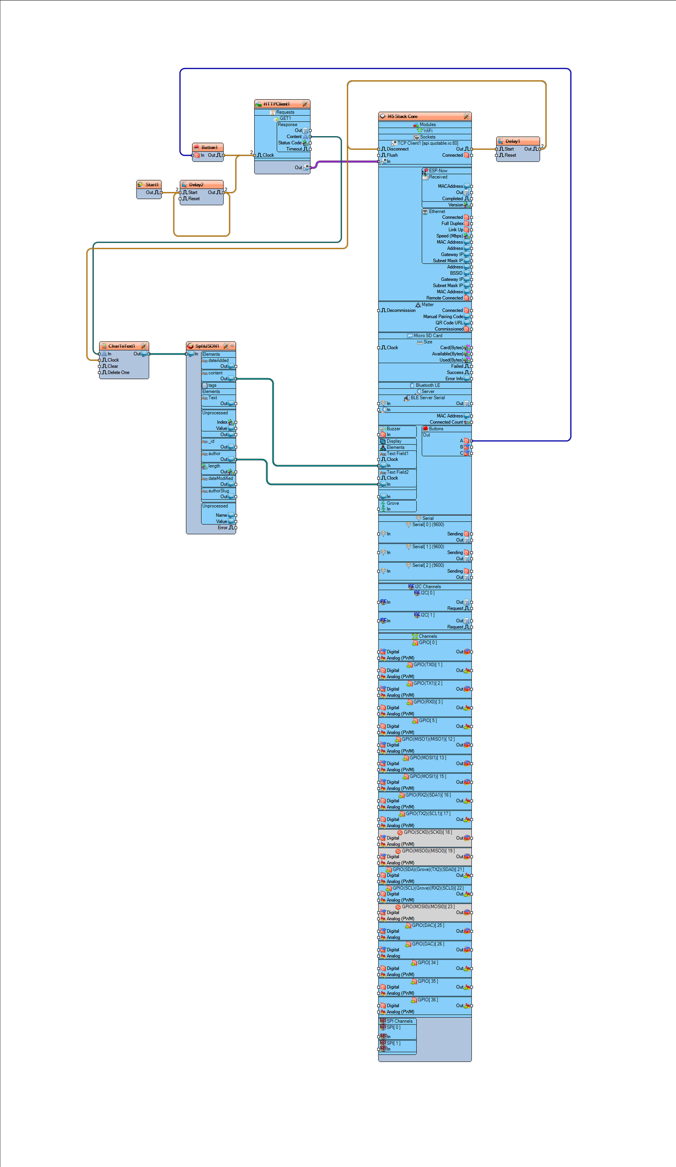 In Visuino Connect Components photo 3