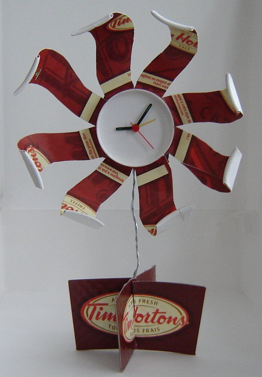 Coffee Cup Clock
