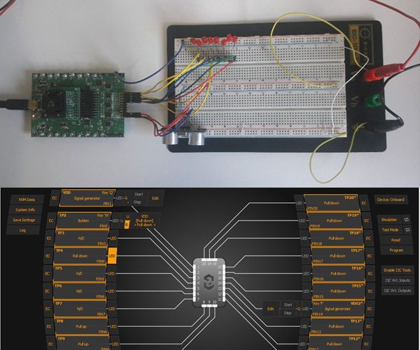 DIY Digital Distance Measurement With Ultrasonic Sensor Interface